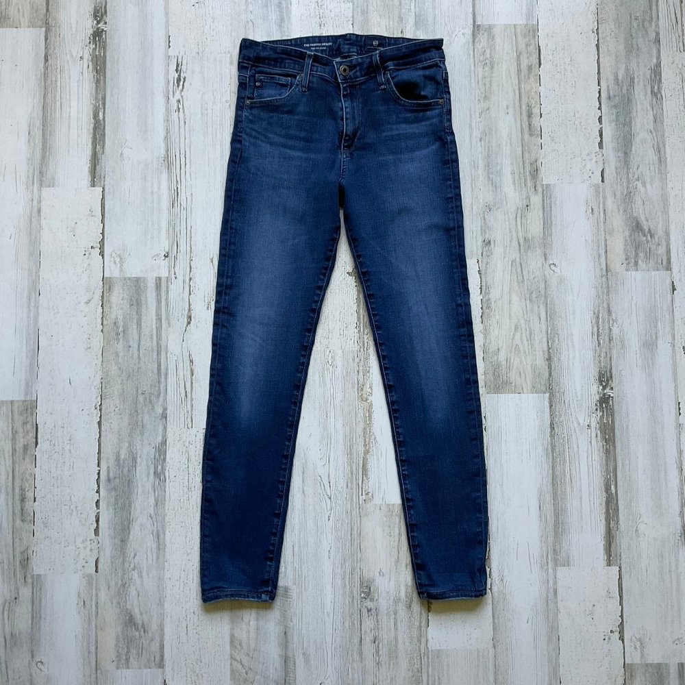 AG Adriano Goldschmied Size 27 The Farrah Skinny Jeans High Rise